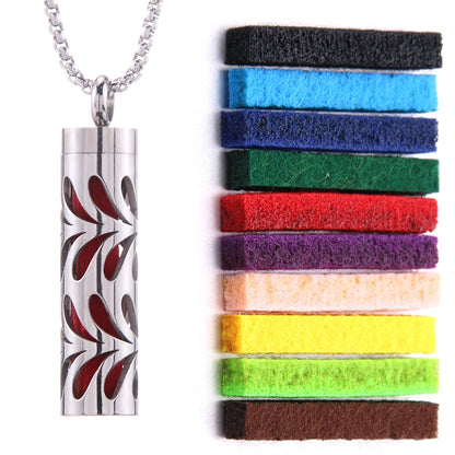 Perfume Necklace with Essential Oil Diffuser