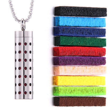 Perfume Necklace with Essential Oil Diffuser