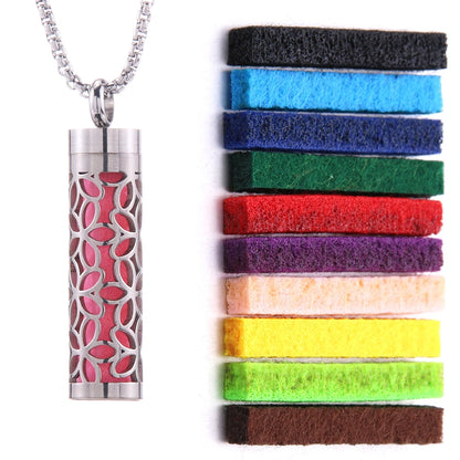 Perfume Necklace with Essential Oil Diffuser