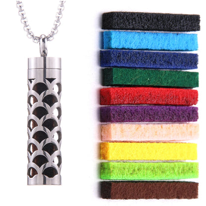 Perfume Necklace with Essential Oil Diffuser